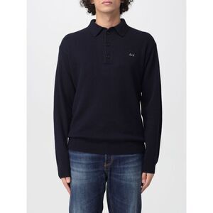 Sun68 Polo Shirt Men Blue